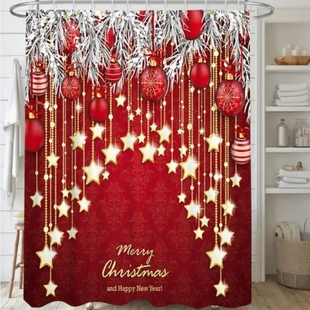 4pc Mery Christmas Bathroom Set NWT